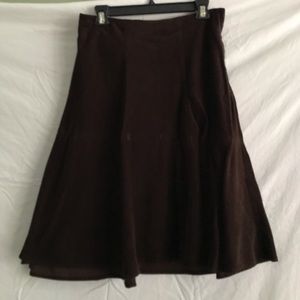 Jones New York Signature Collection Brown Skirt